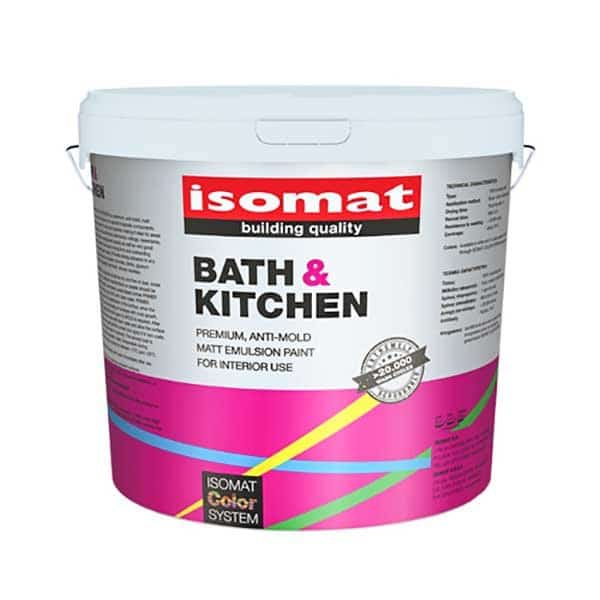 Isomat Bath & Kitchen Αντιμουχλικό Πλαστικό Λευκό