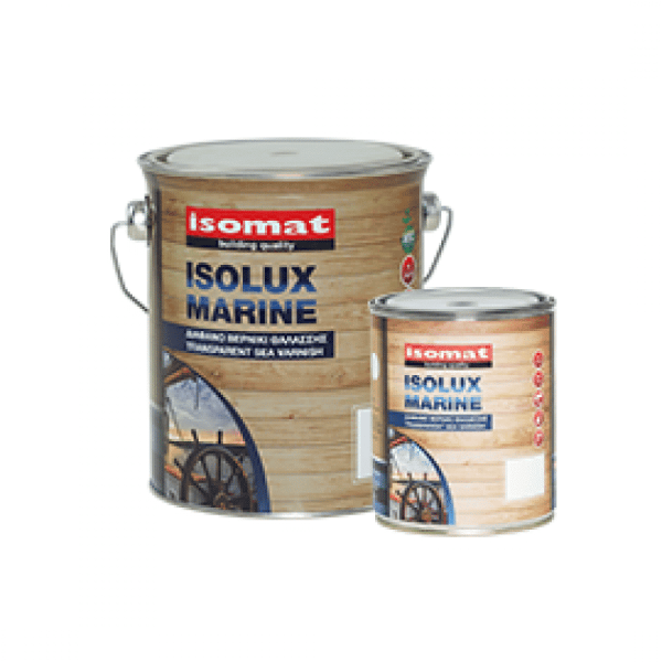 Isomat Isolux Marine Glossy Βερνίκι Θαλάσσης Διάφανο 0.75 Lt