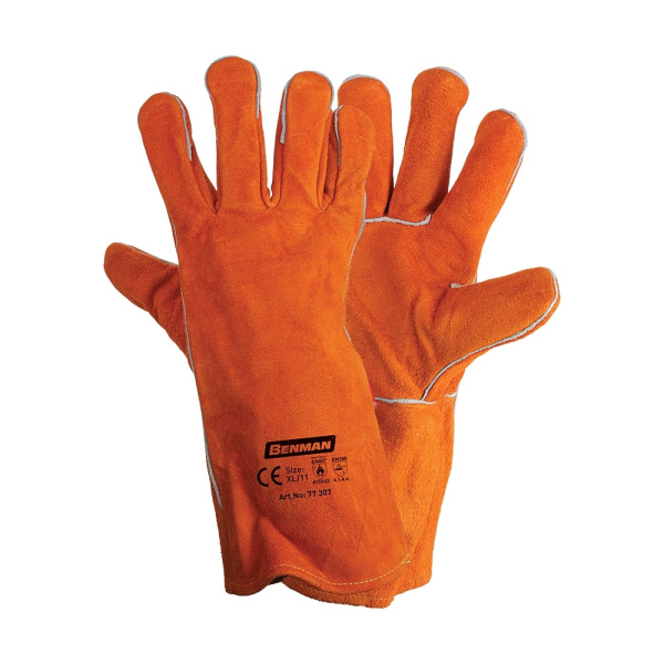 Γάντια Δερμάτινα Ηλεκτροκόλλησης 35cm 11'' Benman (77307)