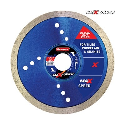 Διαμαντόδισκος Πλακιδίων Maxpower Clean Cut Tiles 115x1.4x7mm (74298)