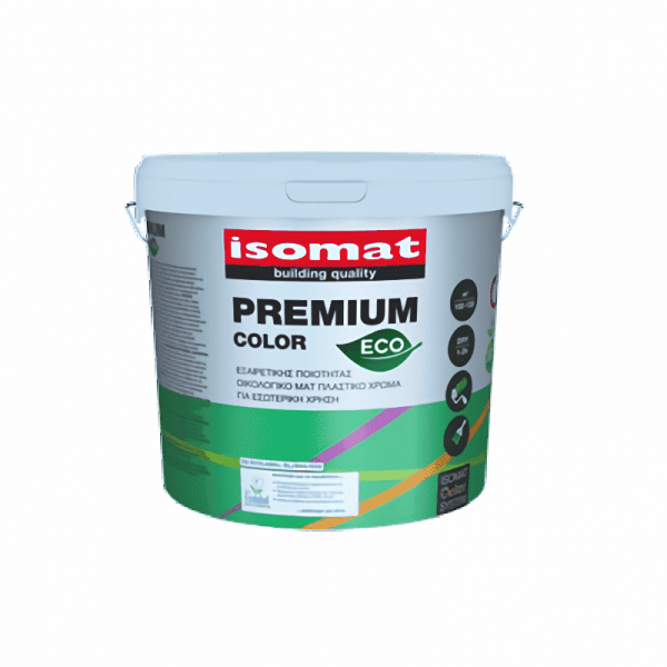 Isomat Premium Color Eco Λευκό 10lt