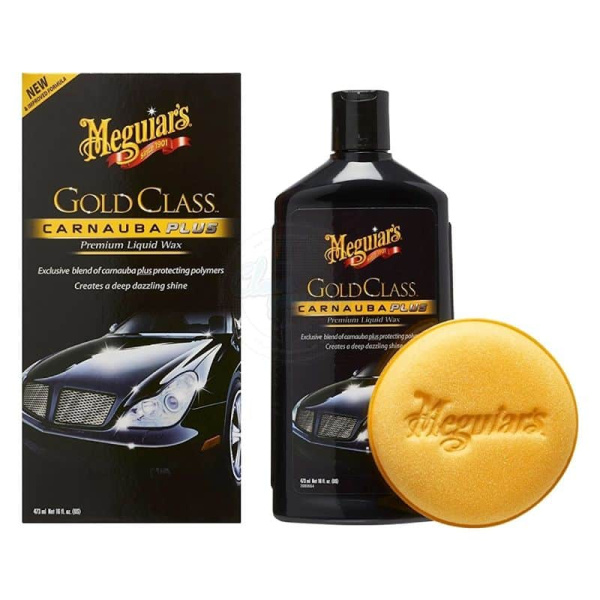 Meguiars Gold Class Carnauba Plus Premium Wax Υγρό Κερί Με Βάση Καρναούμπα 473ml (G7016)