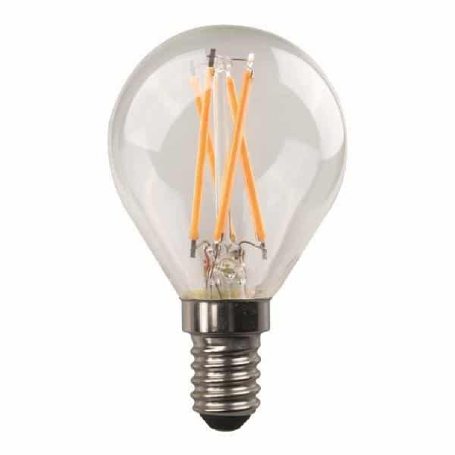 Λάμπα LED Σφαιρική Filament ''Crossed'' 4.5W E14 2700K Eurolamp