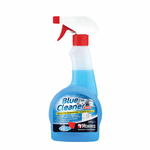 Καθαριστικό Γενικής Χρήσης Blue Cleaner 500ml Morris (37010)