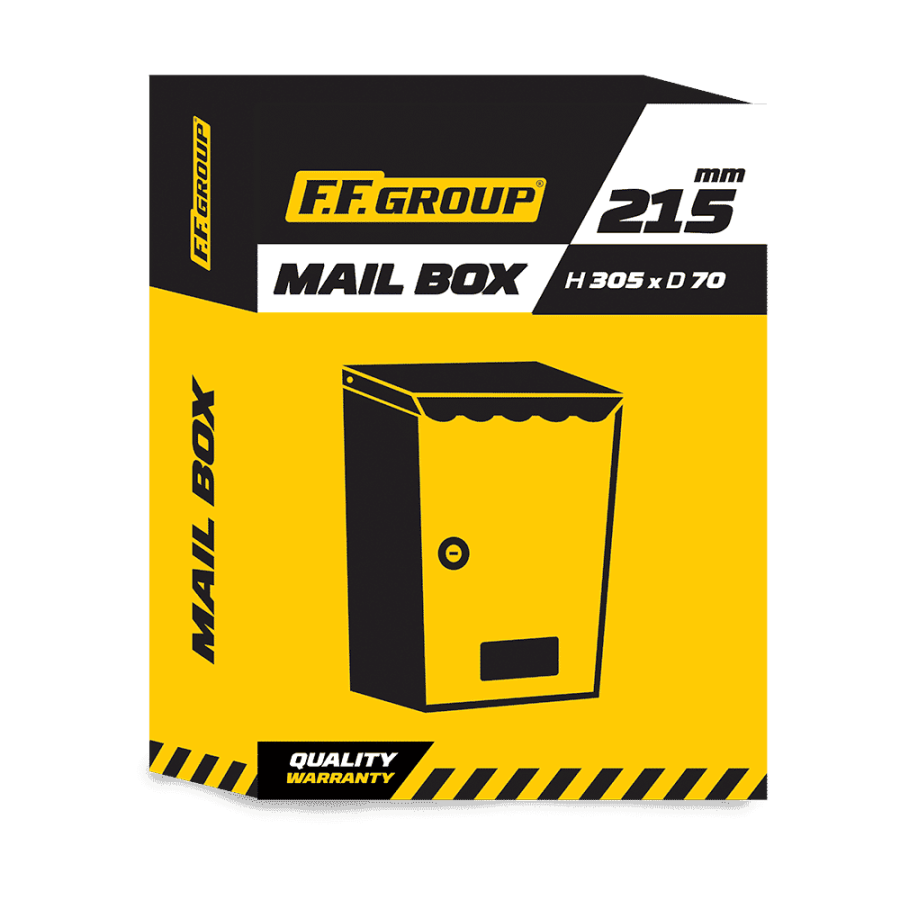 Γραμματοκιβώτιο Μεσαίο Πράσινο Ral 6004 FF Group (40273)