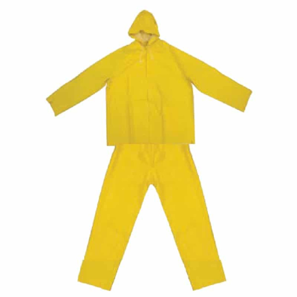 Αδιάβροχο Κουστούμι PVC Κίτρινο Ferreli