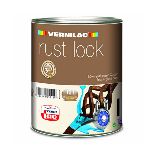 Χρώμα Rust Lock N108 Κυπαρισσί 0.75λτ Vernilac