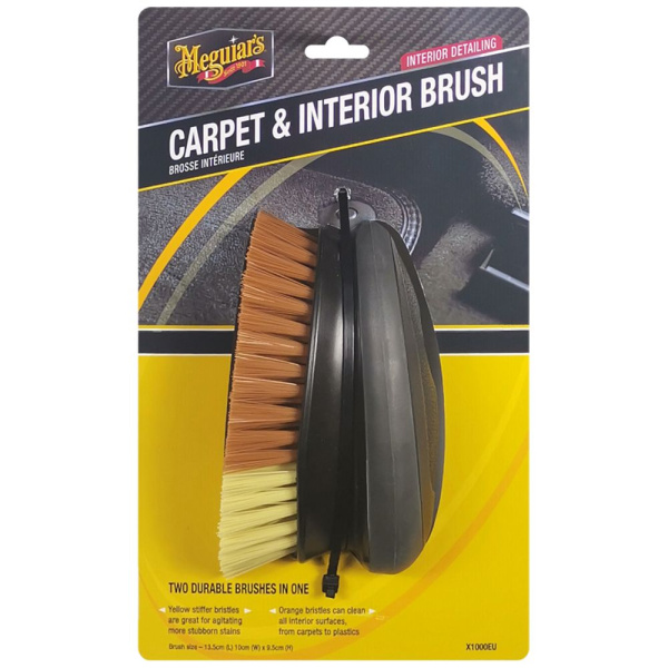 Meguiars Carpet & Interior Brush Βούρτσα Για Εσωτερικό & Πατάκια Αυτοκινήτου (X1000EU)