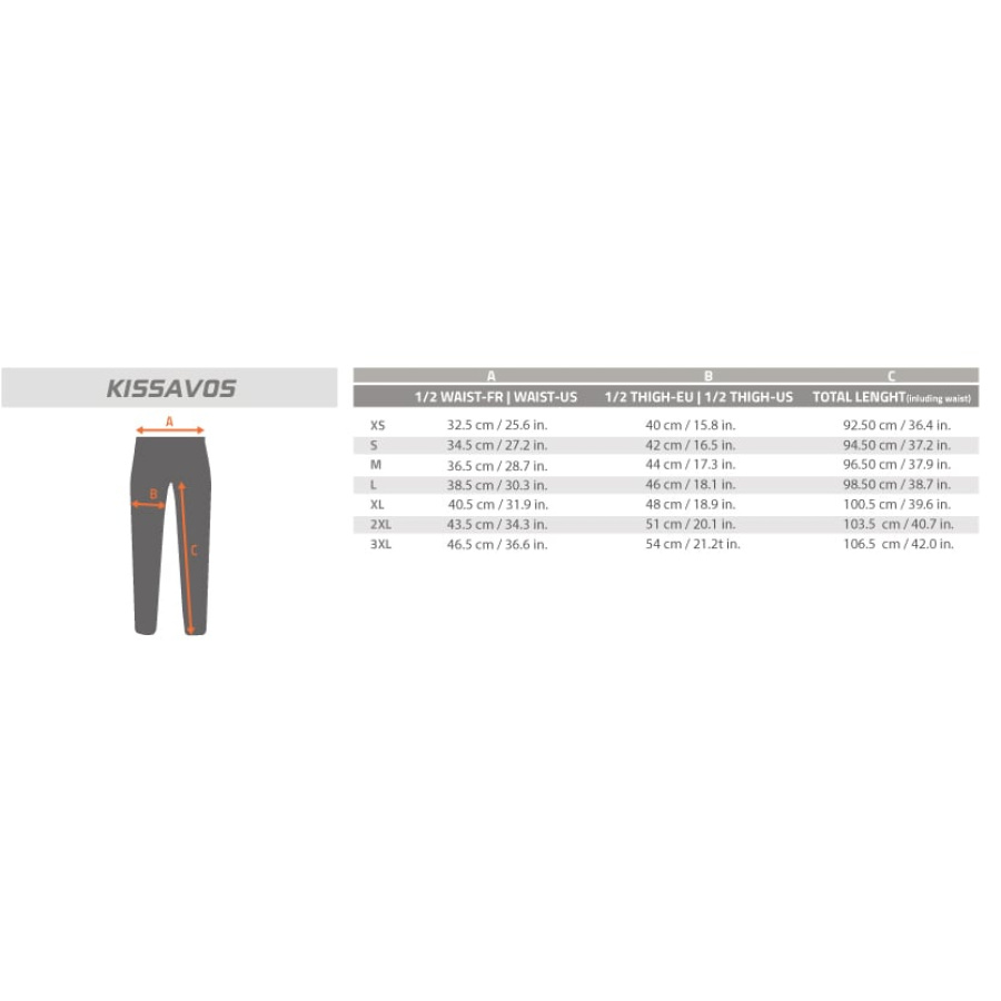 Ισοθερμικό Ανδρικό Παντελόνι Pentagon Kissavos 2.0 Thermal Pants K11004-01 Black