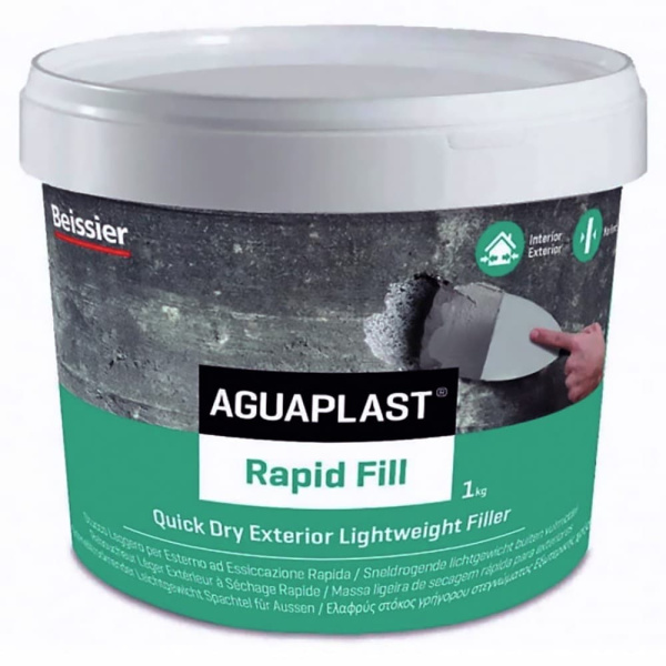 Στόκος Πούδρας Για Εξωτερική Χρήση Aguaplast Rapid Fill 1 Kg Beissier