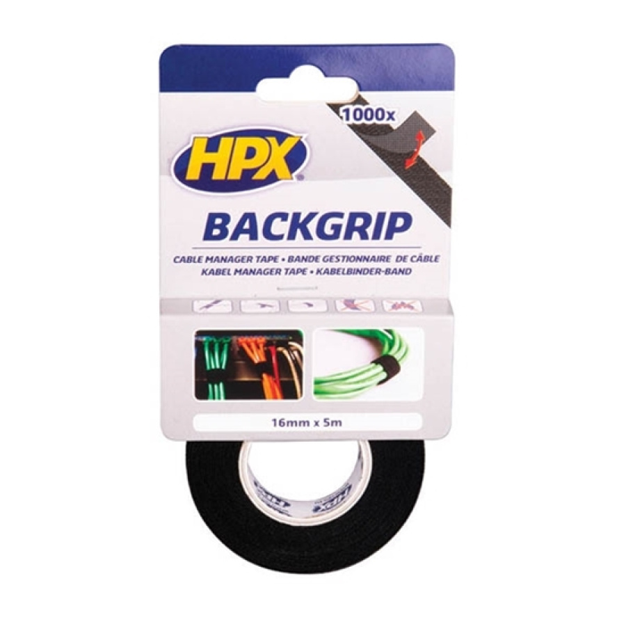Back Grip Τακτοποίηση Καλωδίων 16mm x 5m HPX (160500122)