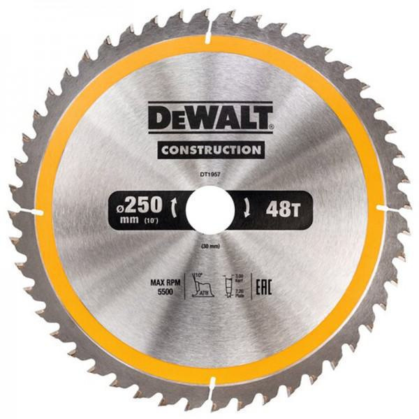 Διαμαντόδισκος S30 DW 250Χ 3.0Χ 30mm 48Δ ATB +10° (DT1957) DEWALT