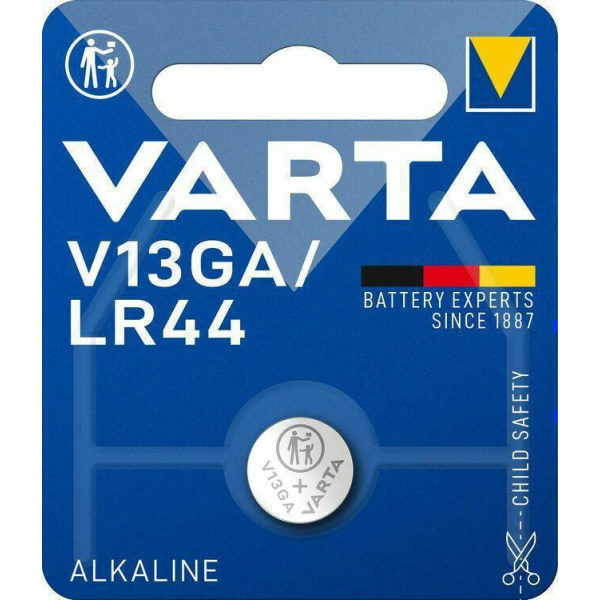 Μπαταρία Αλκαλική 13GA 1.5 volt (LR44) (35185)